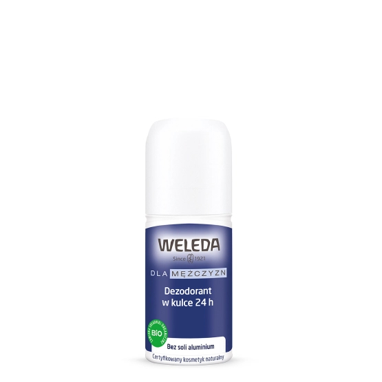 Weleda dla mężczyzn dezodorant w kulce 24 h 50 ml
