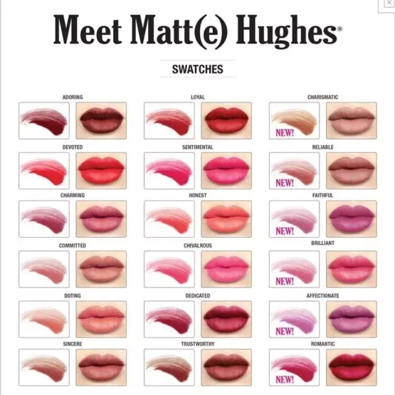 theBalm Meet Matt(e) Hughes Matowa szminka do ust Commited
