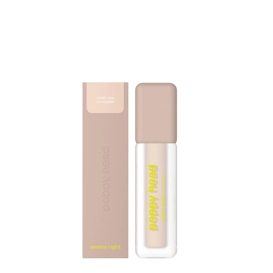POPPY HEAD Seams Right Concealer - Lekki kryjący korektor pod oczy o naturalnym wykończeniu 01 8 g