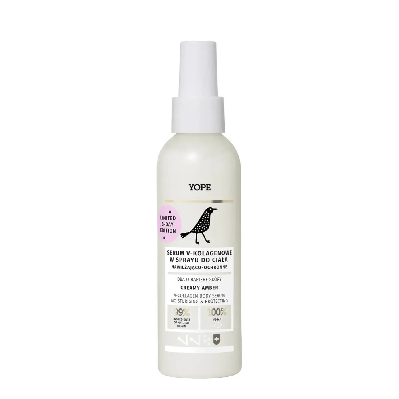 YOPE Creamy Serum v-kolagenowe do ciała w sprayu Creamy Amber 150 ml