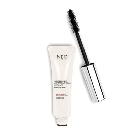 NEO MAKE UP Intense Serum Vitamin & Mineral Mascara - Tusz do rzęs z witaminami 9ml