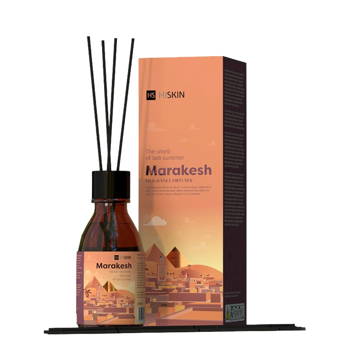 HISKIN BON VOYAGE MARRAKESH Dyfuzor zapachowy 80ml