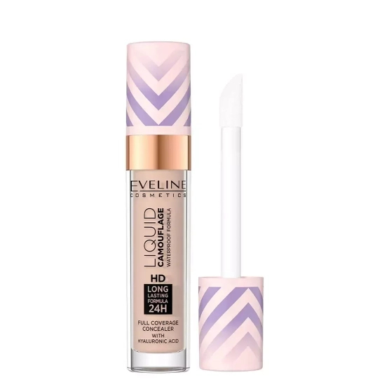 Eveline Cosmetics LIQUID CAMOUFLAGE Wodoodporny korektor kamuflujący z kwasem hialuronowym 05