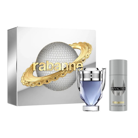Paco Rabanne Invictus zestaw woda toaletowa spray 100ml + dezodorant spray 150ml
