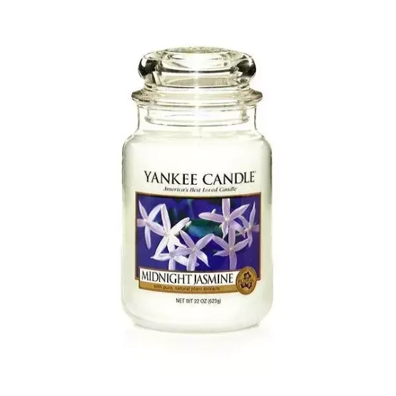 Yankee Candle ŚWIECA W SŁOIKU DUŻA Midnight Jasmine