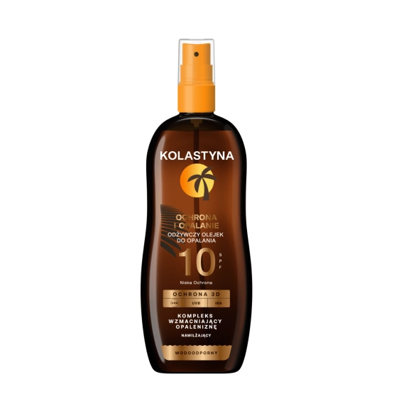 KOLASTYNA Olejek do opalania SPF10 150 ml