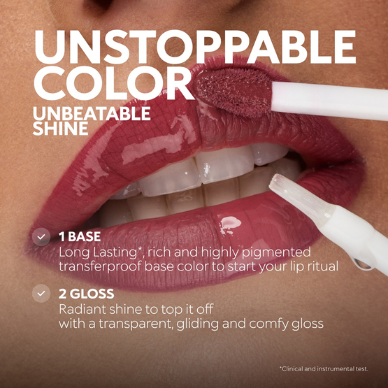 KIKO Milano Unlimited Double Touch dwuetapowa płynna pomadka do ust 122 Bordeaux 6ml