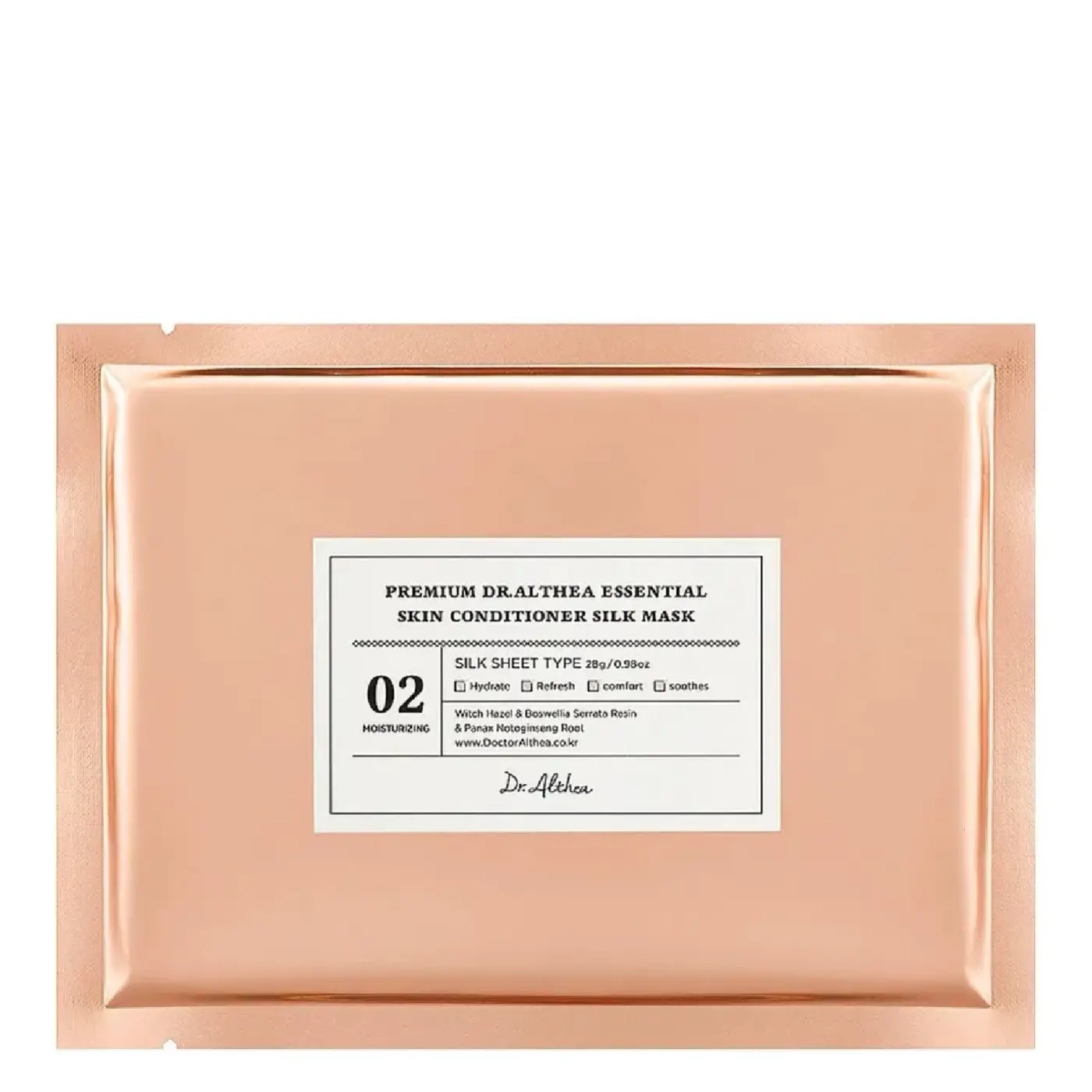 Dr.Althea Premium Essential Skin Conditioner Silk Mask jedwabna odżywcza maska w płachcie 1 szt.