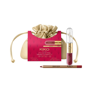 KIKO Milano Twist 'N Twinkle Holiday Meant To Match Lips Gift Set zestaw podarunkowy do makijażu ust 02