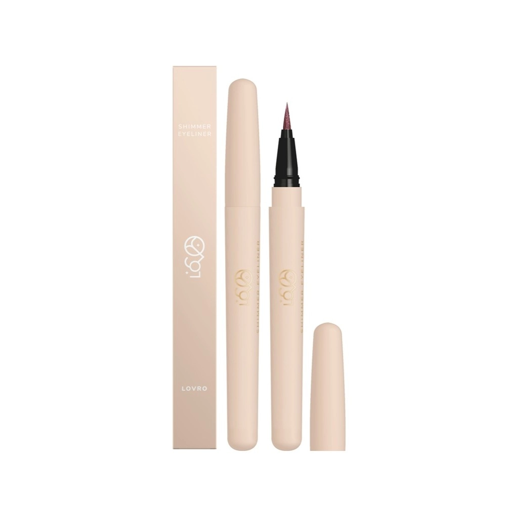 LOVRO Shimmer Płynny Błyszczący Eyeliner 02 Wine