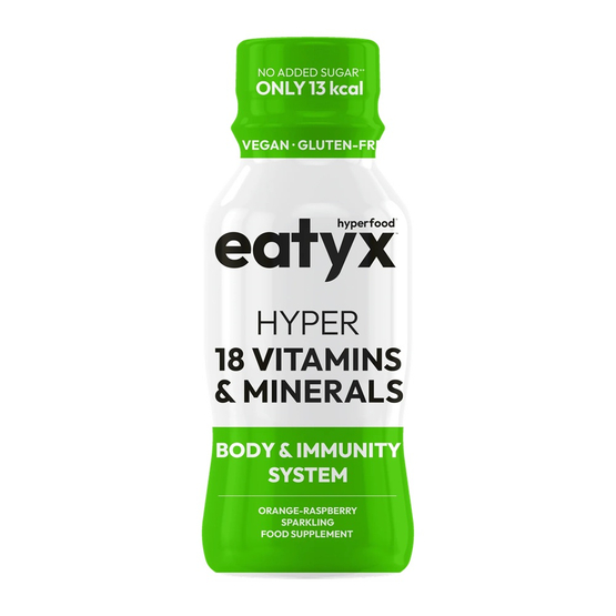 eatyx Hyper 18 Vitamins & Minerals Booster suplement diety w formie shota Witaminy i Minerały 30x95ml