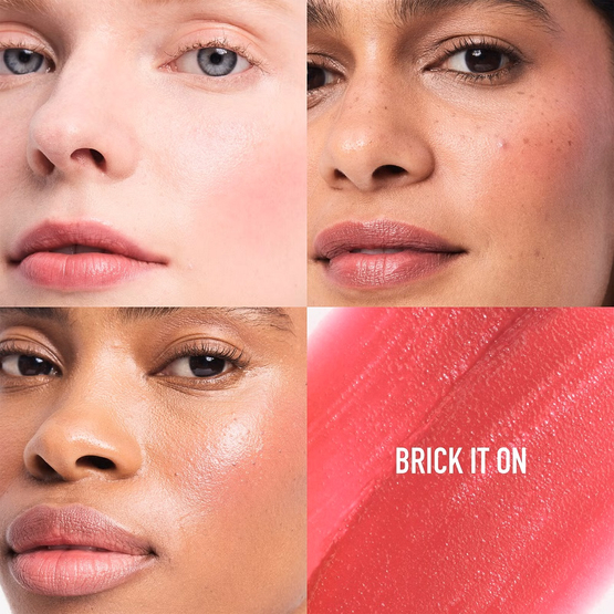 bareMinerals Gen Nude Dew in One Cheek & Lip Stick kremowy sztyft do policzków i ust Brick It On 4.5g