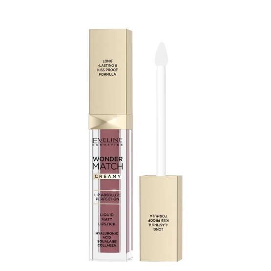 Eveline Cosmetics Wonder Match Matowa pomadka w płynie 02