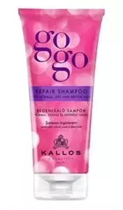 KALLOS GOGO Szampon regenerujący do suchych, łamiących się włosów 200 ml
