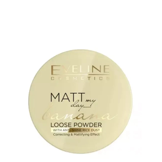 Eveline Cosmetics Matt My Day Loose Banana Powder Sypki puder bananowy 6g