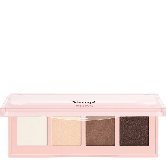 Pupa Milano VAMP! 4 Eyeshadows Palette - Paleta 4 cieni do powiek Natural Matt 5,2 g
