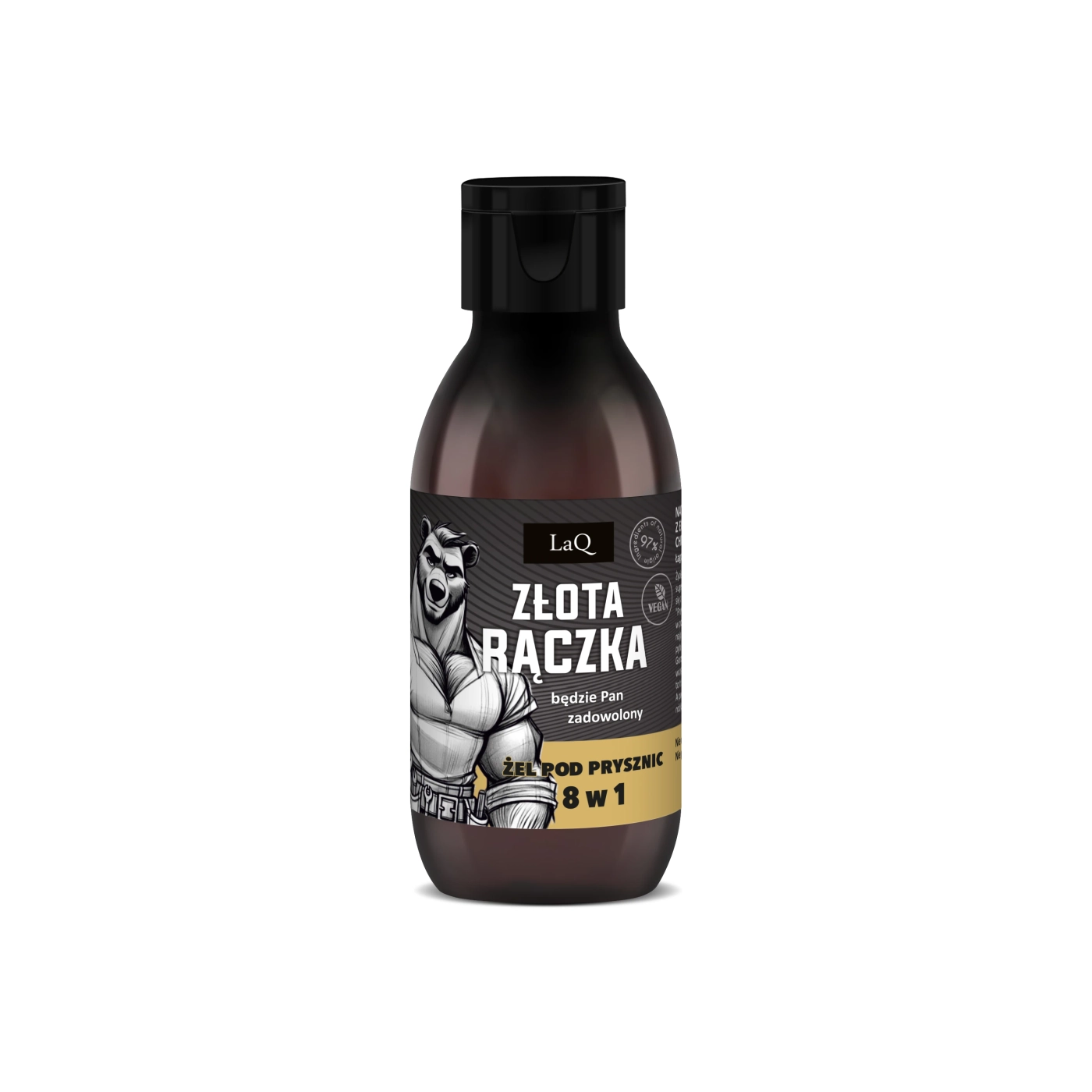 LaQ Złota Rączka Żel pod prysznic 8w1 Travel size 100ml