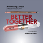 KIKO Milano Unlimited Double Touch dwuetapowa płynna pomadka do ust 109 Strawberry Red 6ml