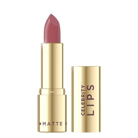 Eveline Cosmetics Celebrity lips matte Kremowa pomadka matowa, 511 rouge