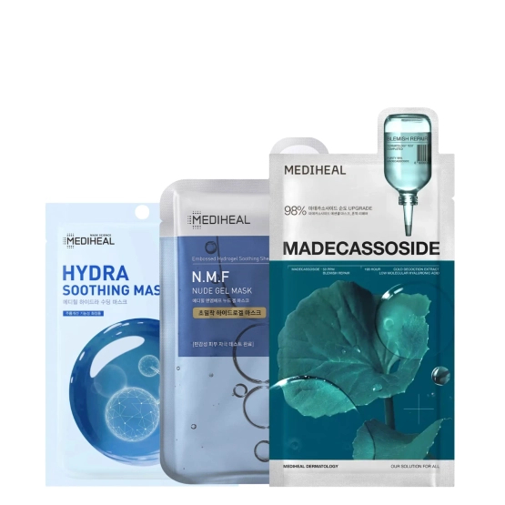 MEDIHEAL Regeneracja i nawilżenie TOP Three 