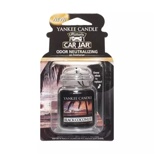 Yankee Candle Car Jar Ultimate Zapach do samochodu Black Coconut
