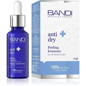 Bandi Professional MEDICAL EXPERT Anti-Dry Peeling kwasowy silnie nawilżający 10% mocznik + kwas mlekowy 30ml