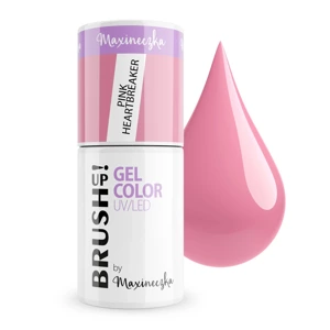 BrushUp! by Maxineczka Lakier hybrydowy do paznokci Color Gel UV LED: Pink Heartbreaker 5g