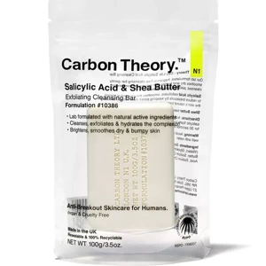 Carbon Theory Salicylic Acid & Shea Butter Mydło do Twarzy z Kwasem Salicylowym 100g