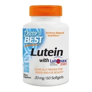 Doctor's Best Doctor's Best Lutein with Lutemax 20mg Luteina i Zeaksantyna 60 kaps