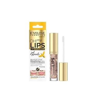 Eveline Cosmetics Oh! My Lips Błyszczyk powiększający usta z kwasem hialuronowym i jadem pszczelim