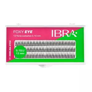 Ibra Kępki sztucznych rzęs „Foxy Eye” 0,10 J 12mm