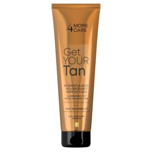 More4Care Get Your Tan! Rozświetlający krem koloryzujący do ciała body make-up 100 ml