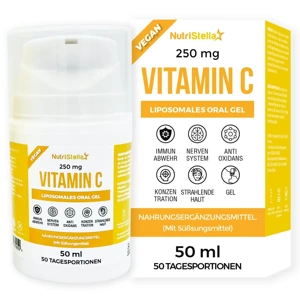 NutriStella Suplement diety - witamina C w liposomalnym żelu doustnym 50ml