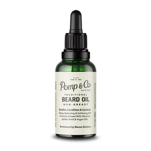 Pomp&Co Traditional Beard Oil Non-Greasy Olejek do Brody 30ml