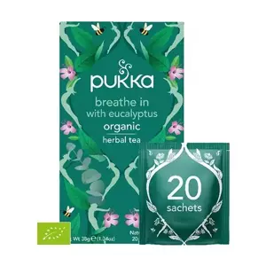 Pukka Herbata Breathe In with eucalyptus BIO - 20 saszetek