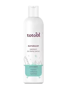 Totobi Naturalny szampon do skóry i białej sierści zwierząt 300 ml 