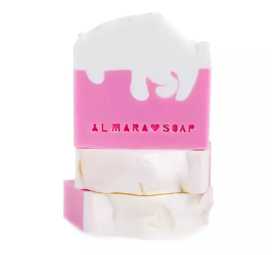 Almara Soap IT'S A GIRL! Designerskie, ręcznie robione mydło o zapachu melona
