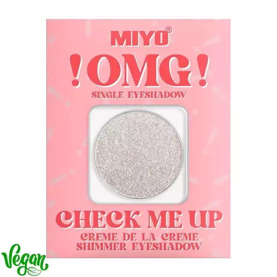 MIYO Omg! Check Me Up Creme de la creme Shimmer eyeshadow Cień do powiek No.24 Bullion