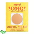 MIYO Omg! Check Me Up Highly Pigmented  Matte eyeshadow Cień do powiek No.13 Cinnamon